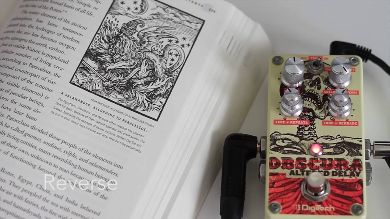 Digitech Obscura Delay Demo