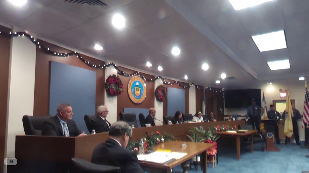 Lawrence Township Municipal Council Meeting, Reorganization, Thursday January 1, 2026