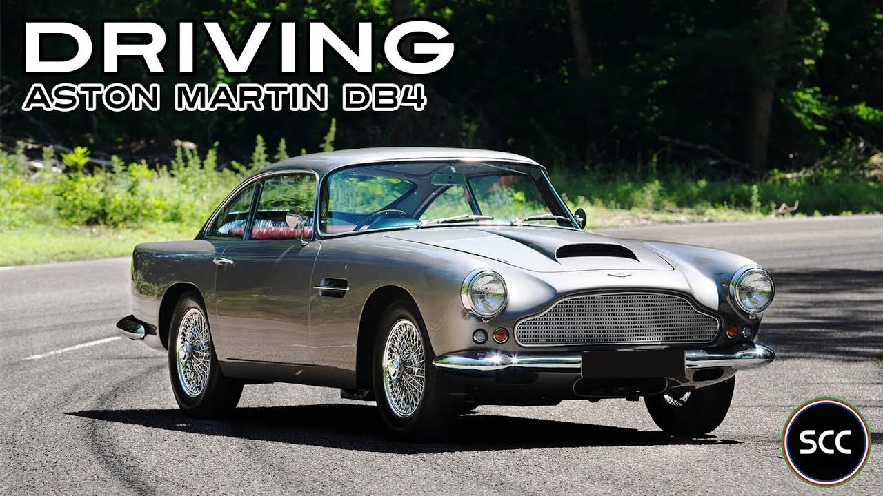 ASTON MARTIN DB4 Coup&eacute; 1961 - Test drive in top gear - I6 Engine sound | SCC TV