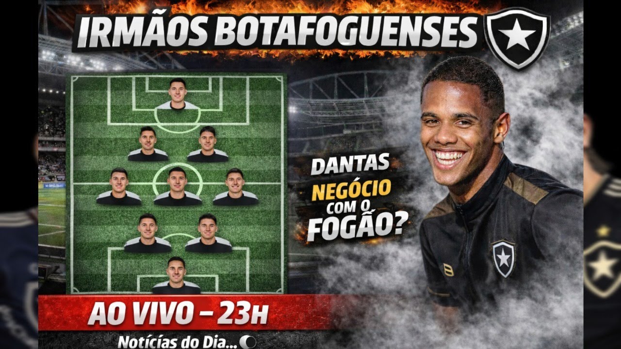 Negociação com Dantas/Provável escalação/dia do fogão