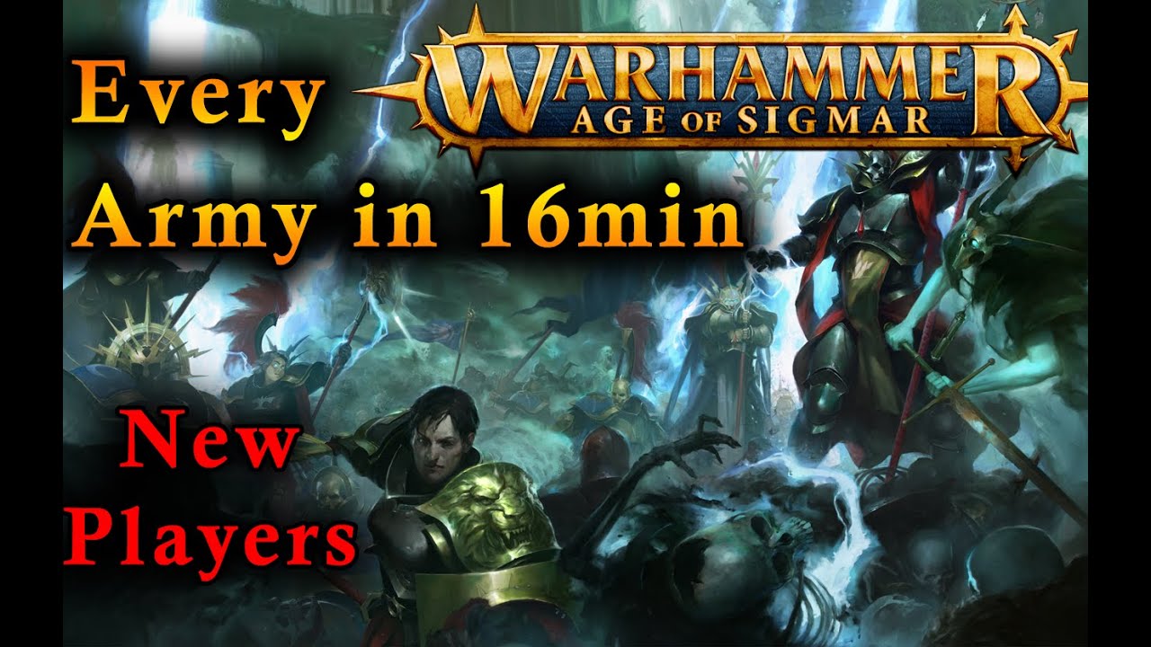 Every AoS Army In 16 Minutes  - 2020