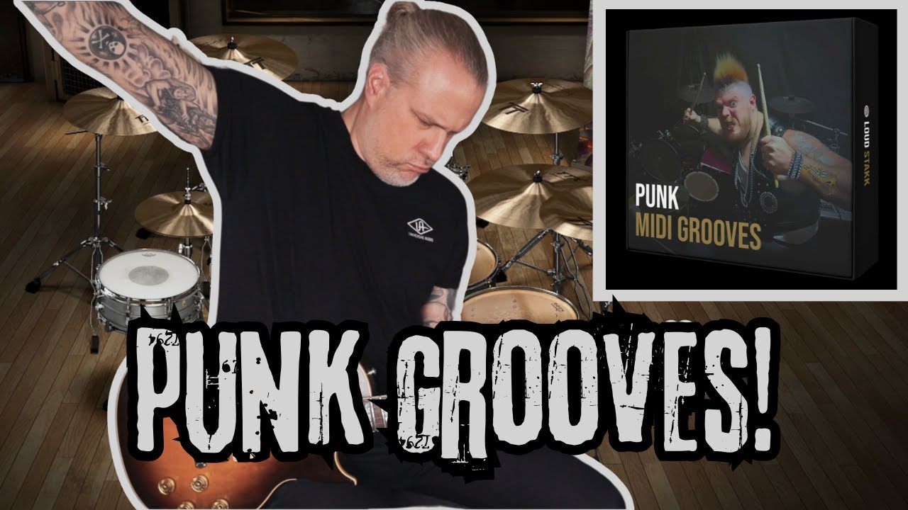 PUNK GROOVES! | LOUDSTAKK Punk Drum Midi Grooves