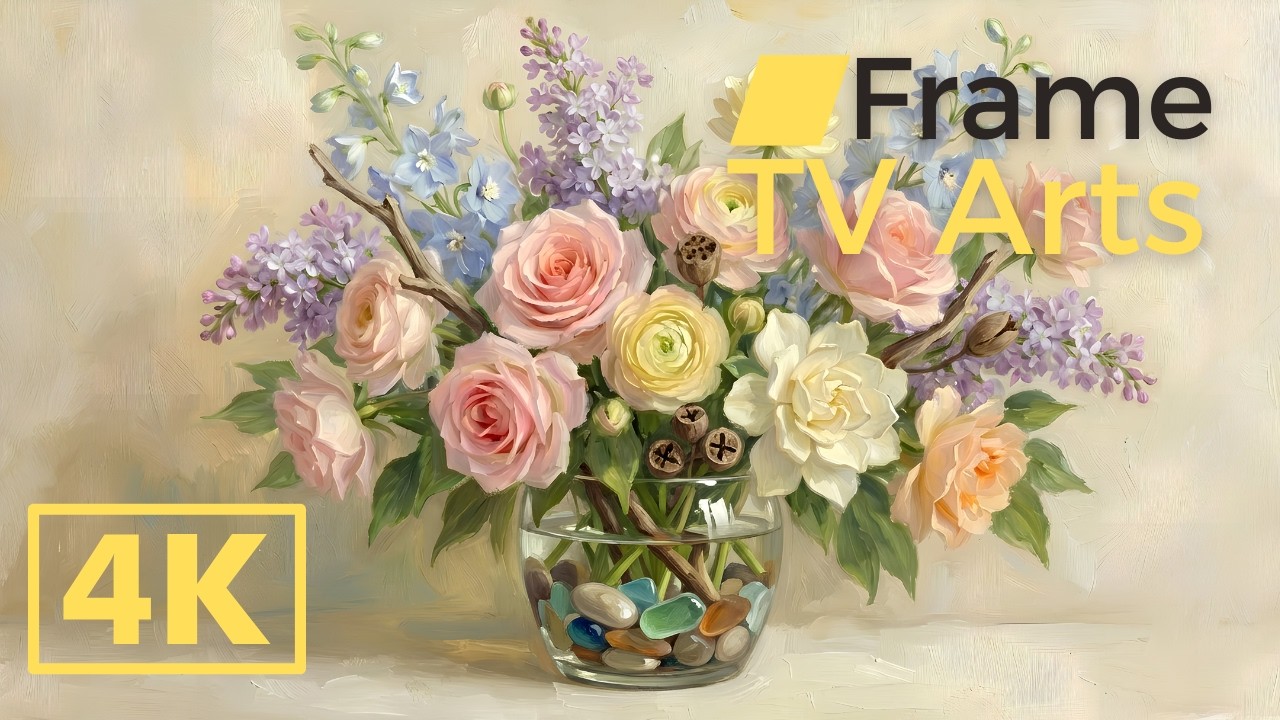 4K Frame TV art Multiple Paintings art