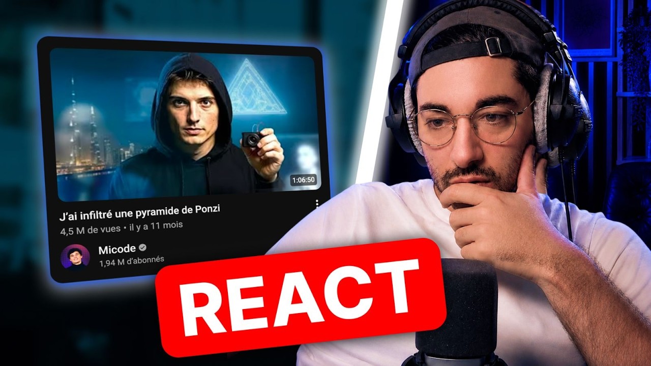 Micode a infiltr&eacute; une Pyramide de PONZI - React Arthur Pericoz
