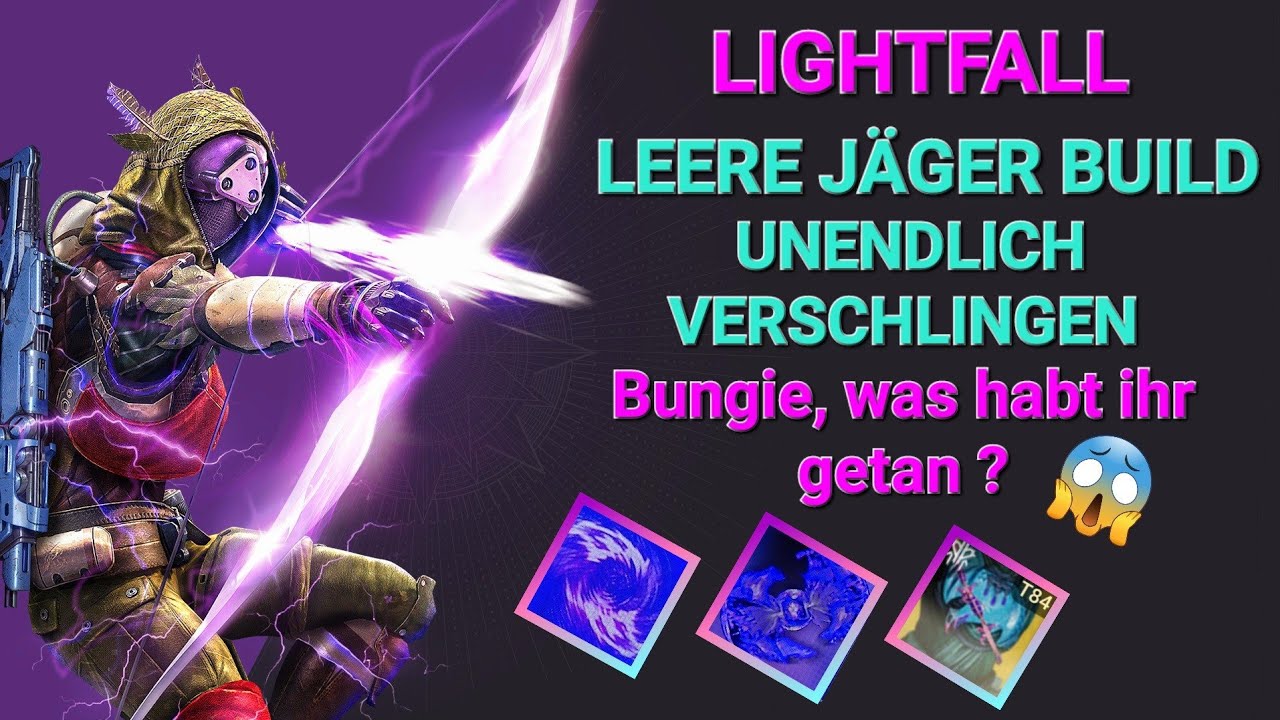 [Destiny 2] KRANKES LIGHTFALL JÄGER Leere Build / Unendlich Verschlingen !