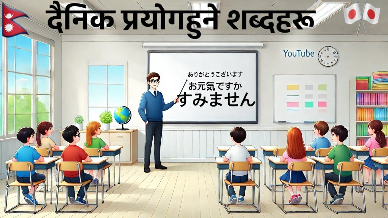 Daily Use sentences in Japanese| Nepali Japanese Class|Learn Japanese in Nepali|Japan