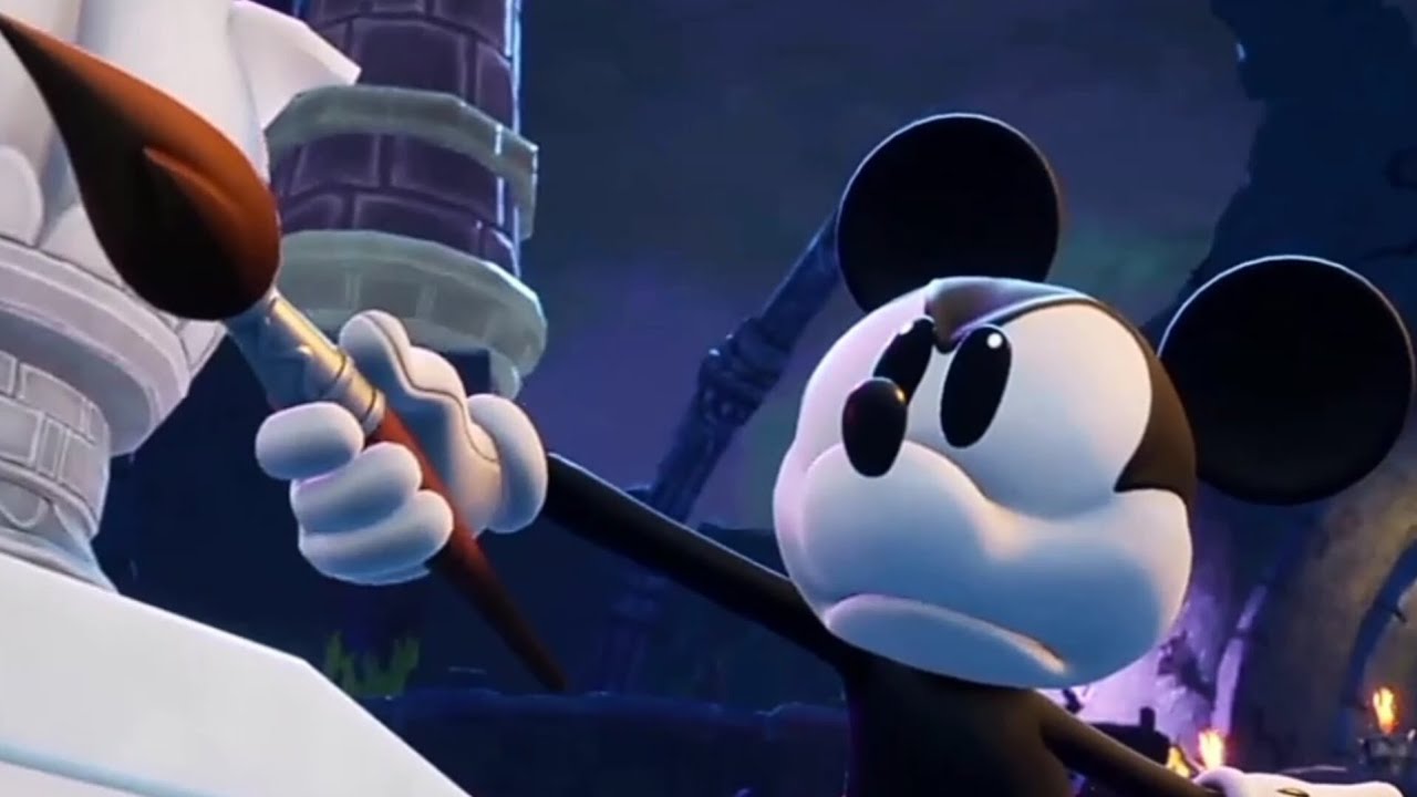 I think i just lost my voice... (epic mickey reaction)