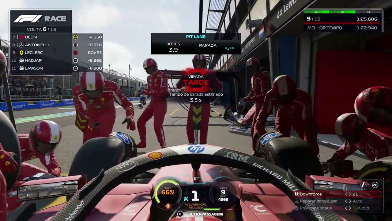 F1 2025 - O Plano da Ferrari DEU CERTO! A Corrida Mais Insana de Charles Leclerc