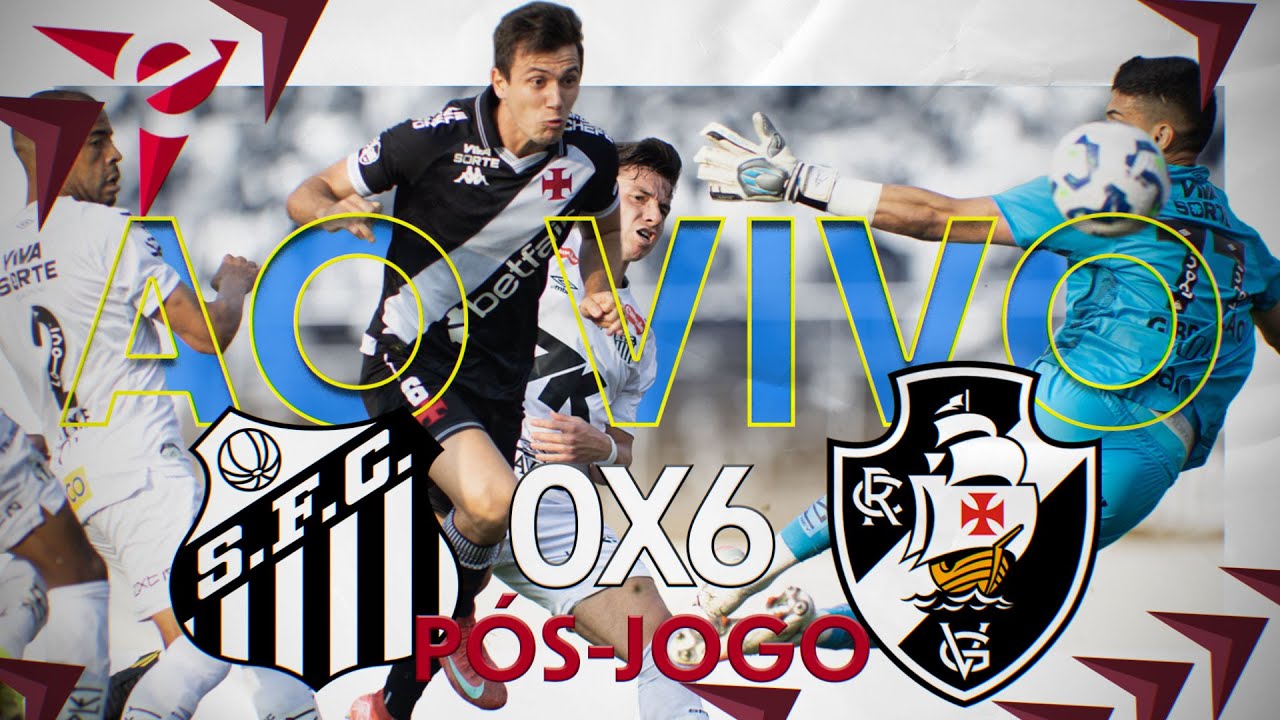 PÓS-JOGO SANTOS 0X6 VASCO AO VIVO - BRASILEIRÃO 2025 // DdV#91