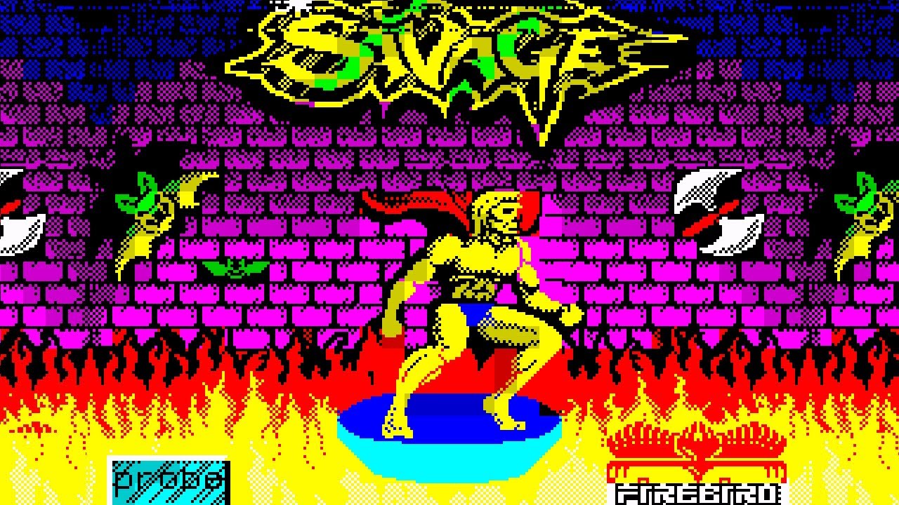 Savage. ZX Spectrum. Прохождение и разбор
