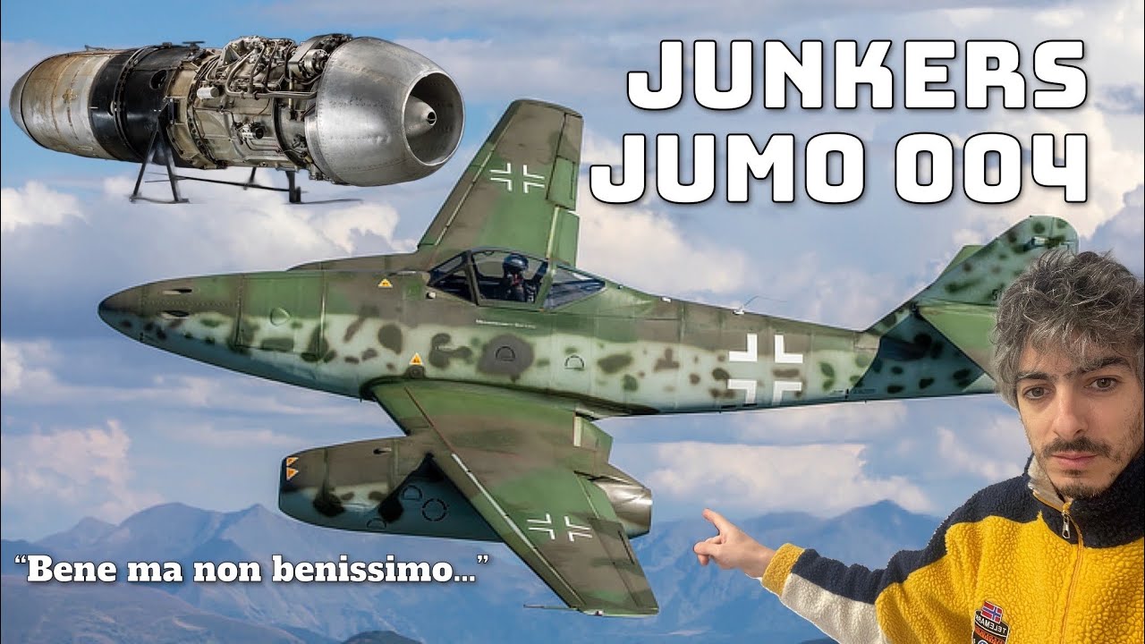 Il motore che ha rivoluzionato l'aviazione: Junkers Jumo 004