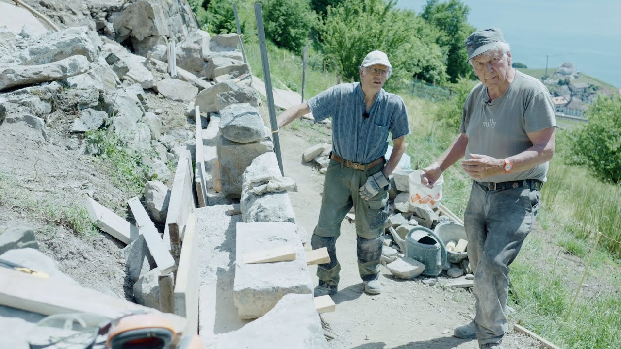 5. Logique du démontage du mur | Murs de vigne à Lavaux