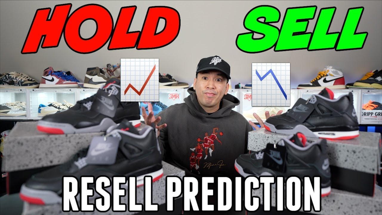 WILL THE PRICE TANK 📉📈 HOLD OR SELL JORDAN 4 REIMAGINED BRED | RESELL PREDICTION