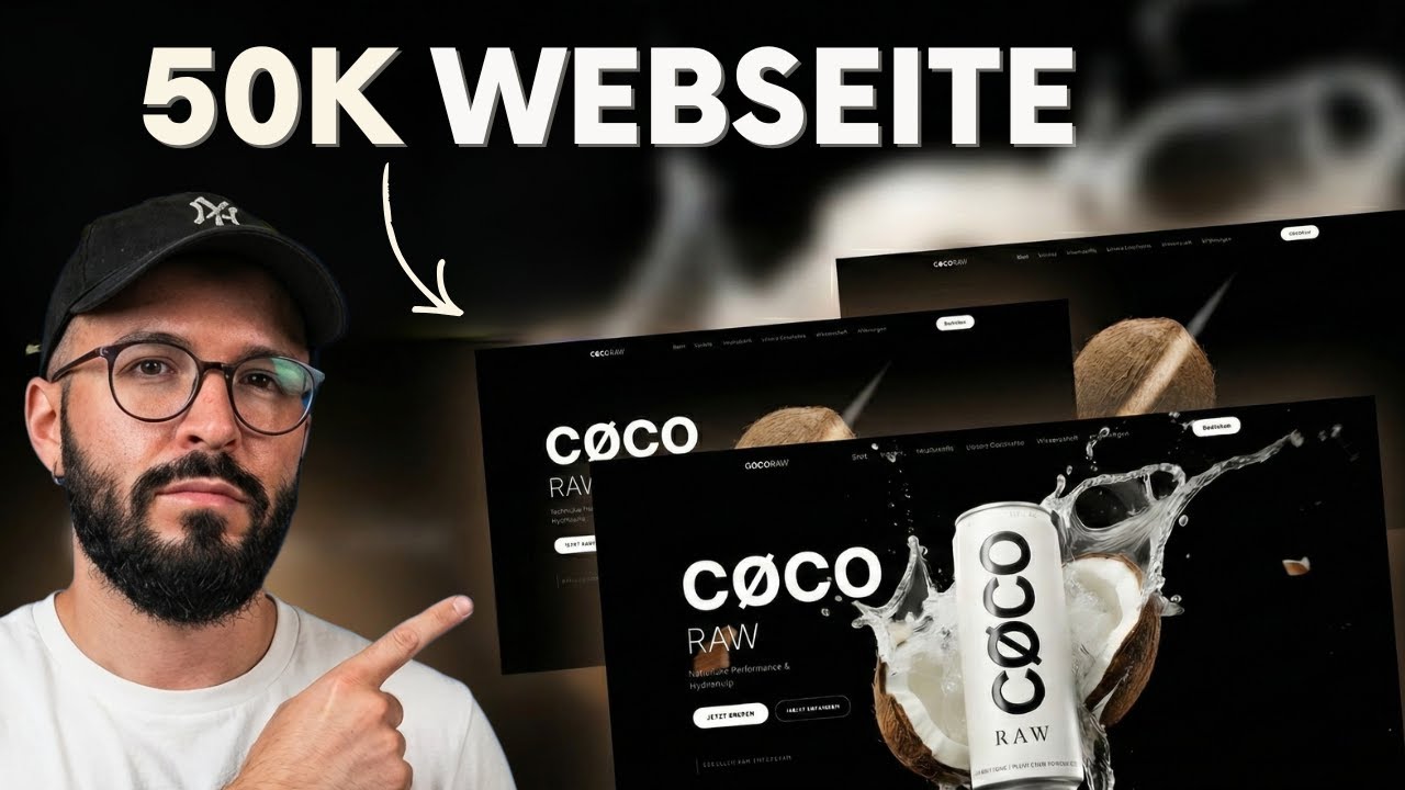 Animierte Profi Websites mit KI erstellen - auf Apple Niveau!