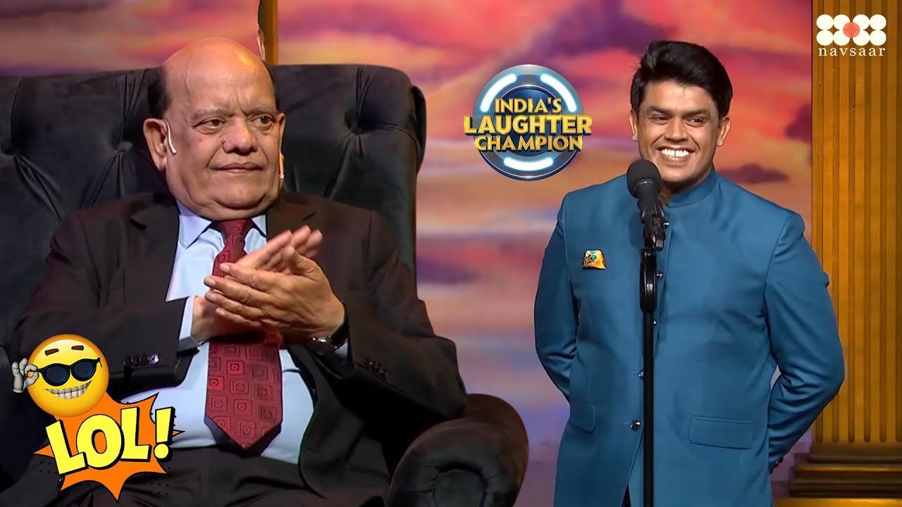 मेरे दादा की धोती दादी नहीं धोती | Standup Comedy By Sunder Kataraia | India's Laughter Champion
