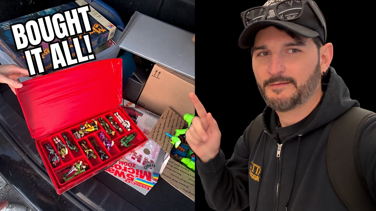 I Bought an Entire Vintage Toy Collection in a Parking Lot!