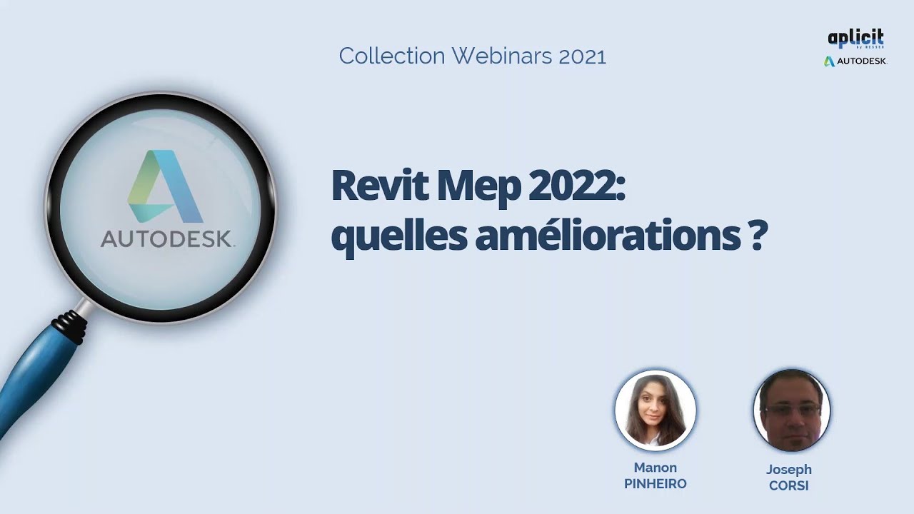 Webcast: Découvrez de nouvelles possibilités avec Revit Mep 2022 !