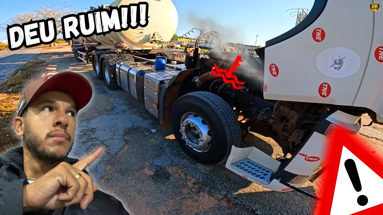 Tive que para na estrada, Deu Ruim!!