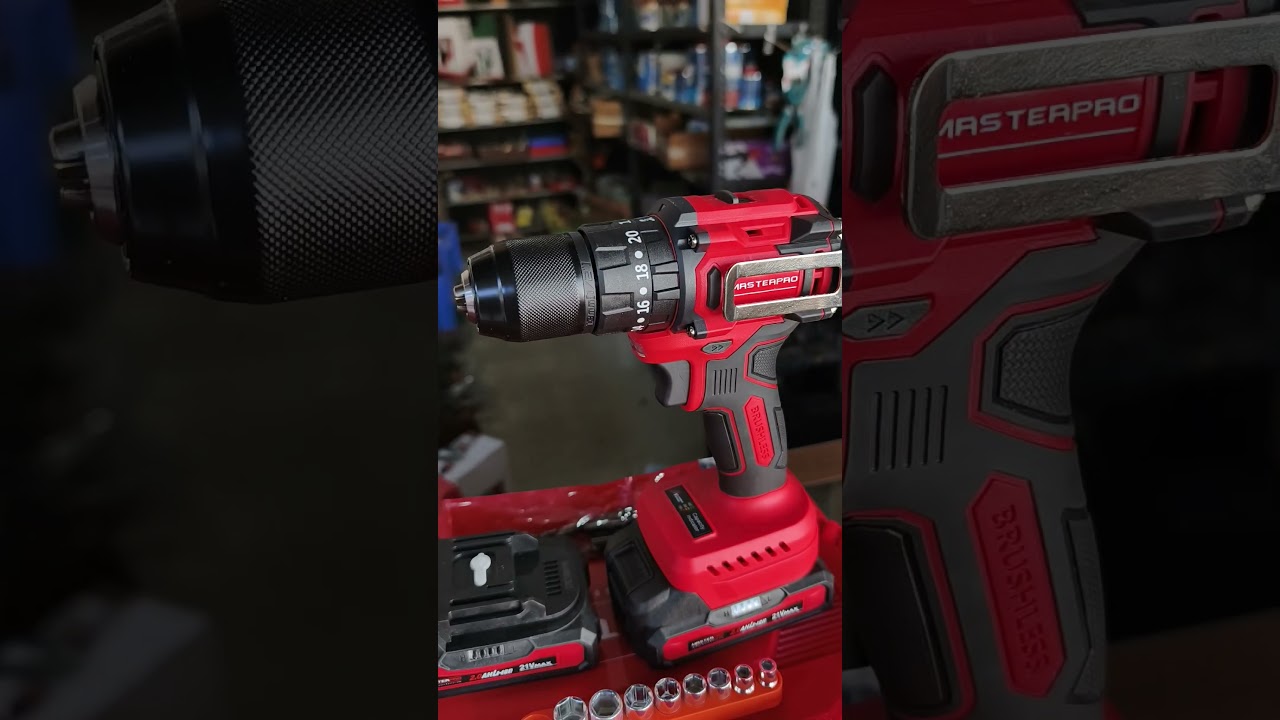 master pro cordless drill 