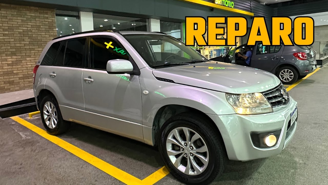 Fiz o serviço da FERRUGEM nas caixas. Suzuki Gran Vitara 4x4