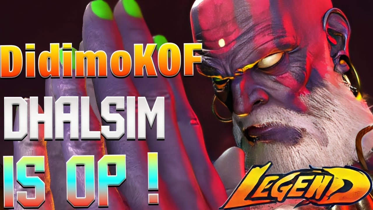 Street Fighter 6 🔥 DidimoKOF Dhalsim Is OP !