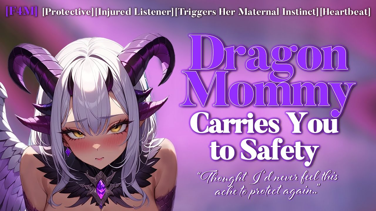 ASMR | Carried to Safety by a Dragon Mommy [F4M][Injured Listener][Heartbeat]