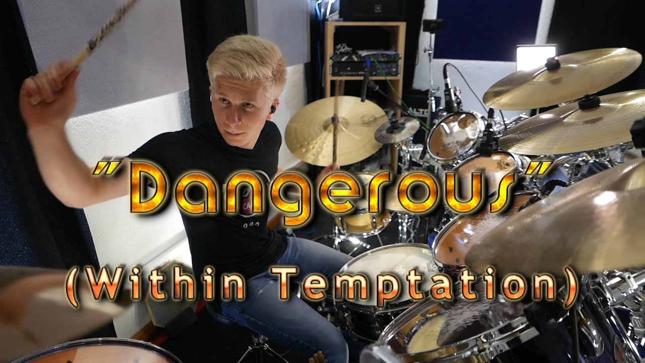 Dangerous (Within Temptation) - both-handed drum cover by Elias (17)