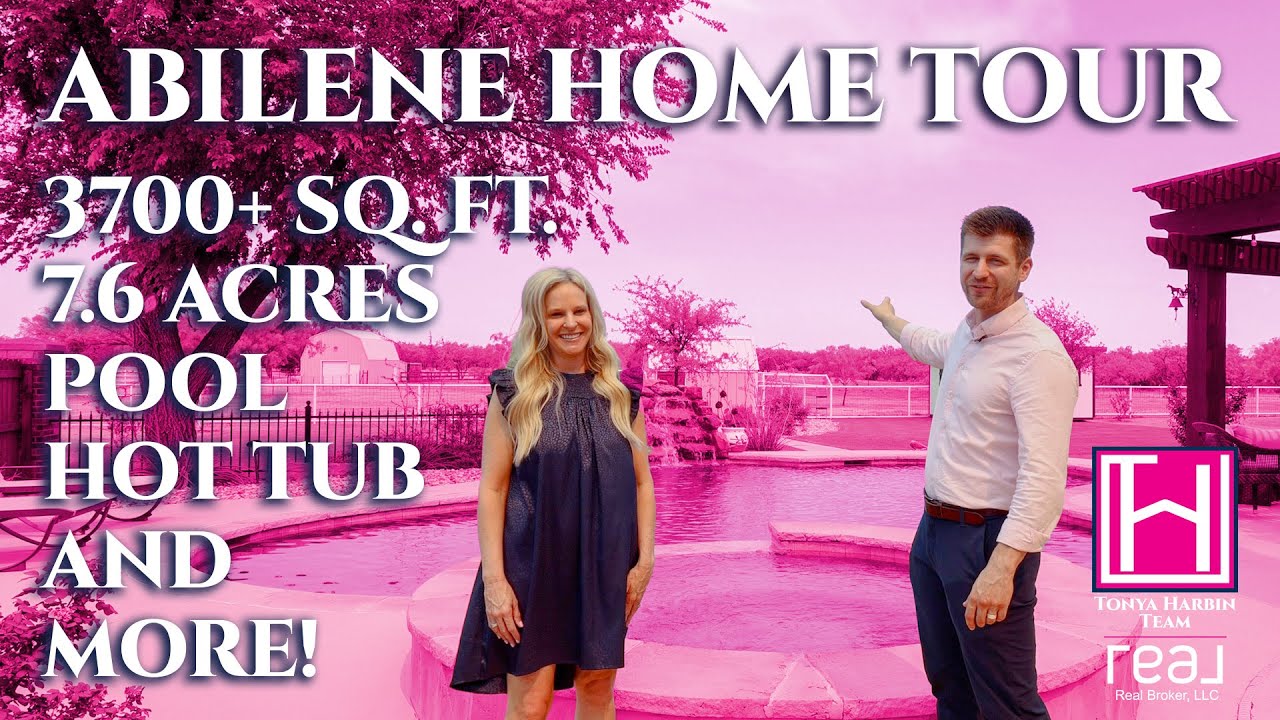 Home Tour 8141 Saddle Creek | Tonya Harbin Team | Abilene, Texas