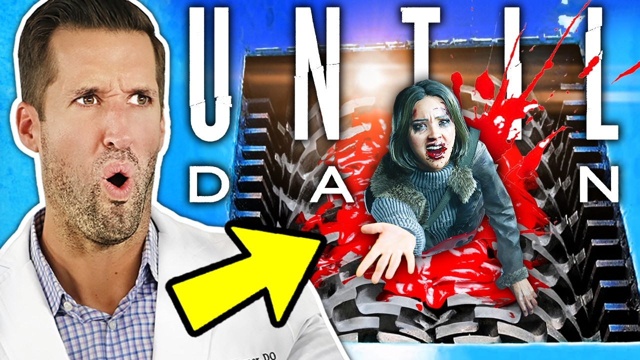 ВРАЧ смотрит самые страшные травмы из Until Dawn