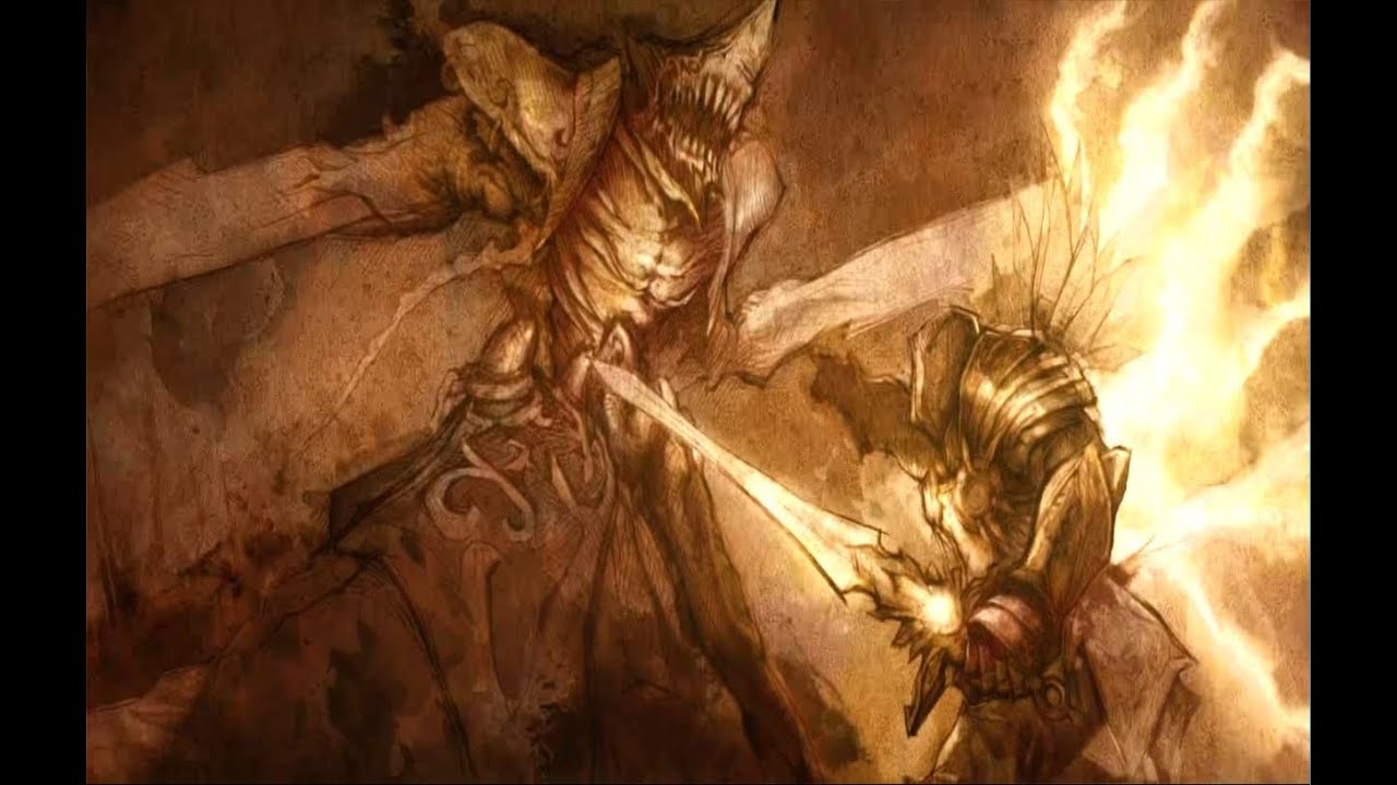 The Story About Diablo's Creation, Anu & the Dragon [Lore]