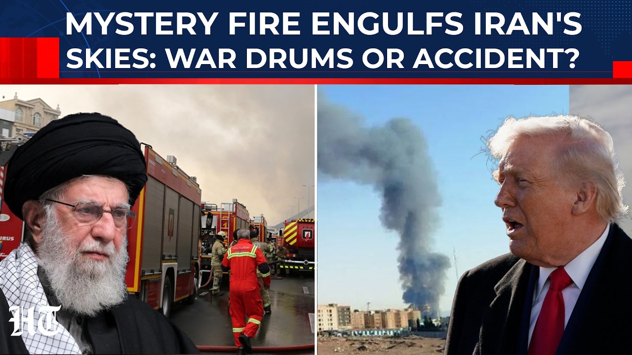 Mystery Fire Engulfs Iran's Skies: Another 'Accident' Amid Blasts, Quakes Or US War Drums In Play?