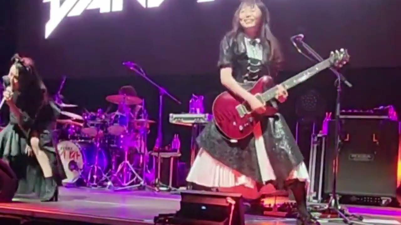 Band-Maid Hong Kong. Kanami Drinks Misa's Beer. Guitar Battle.