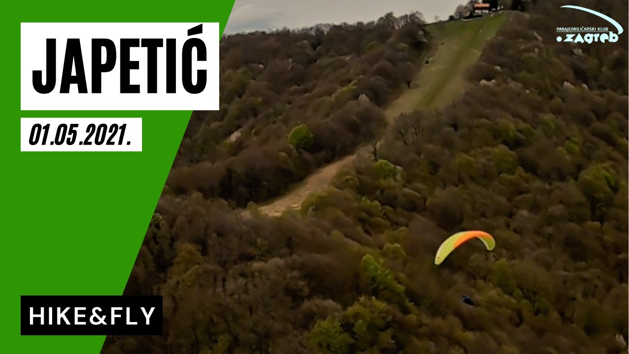 Paragliding hike&fly Japetić 01.05.2021.