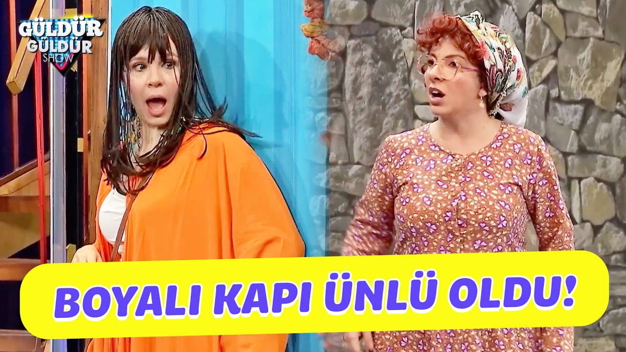 Boyalı Kapı Ünlü Oldu!! - Güldür Güldür Show