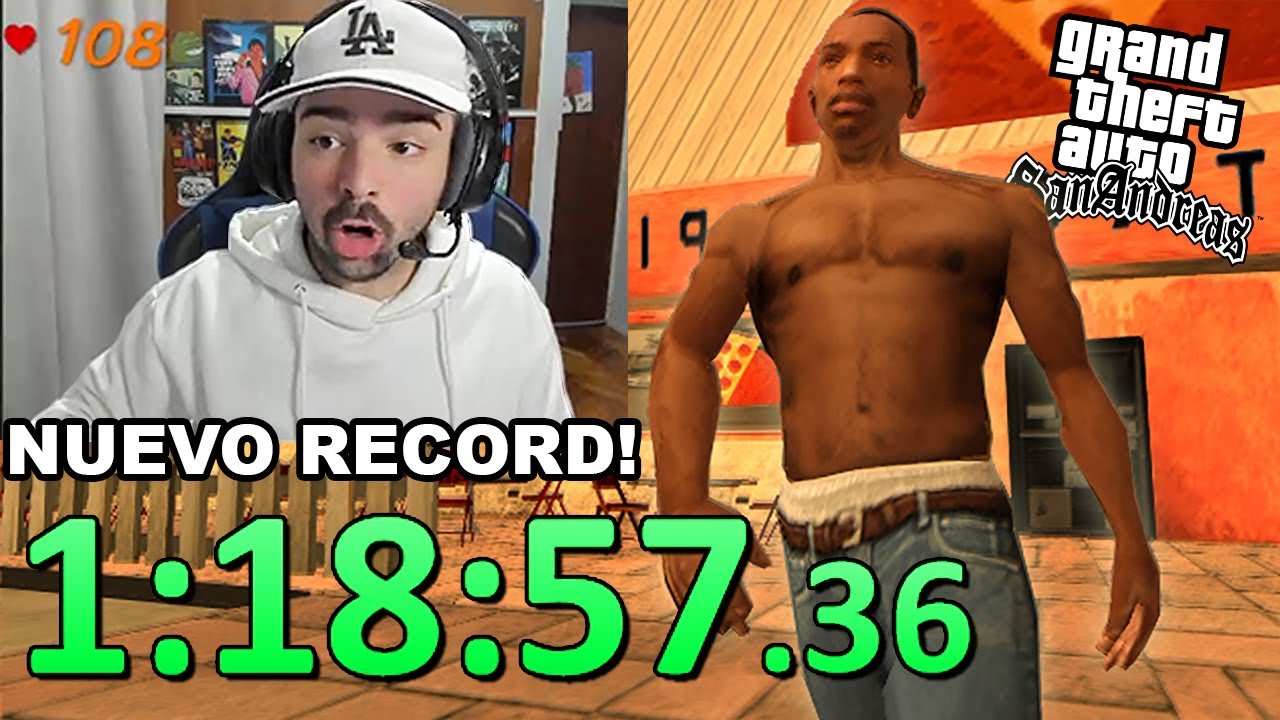 BANANIROU rompe RECORD en GTA SA (Los Santos) - Any% (1:18:57)