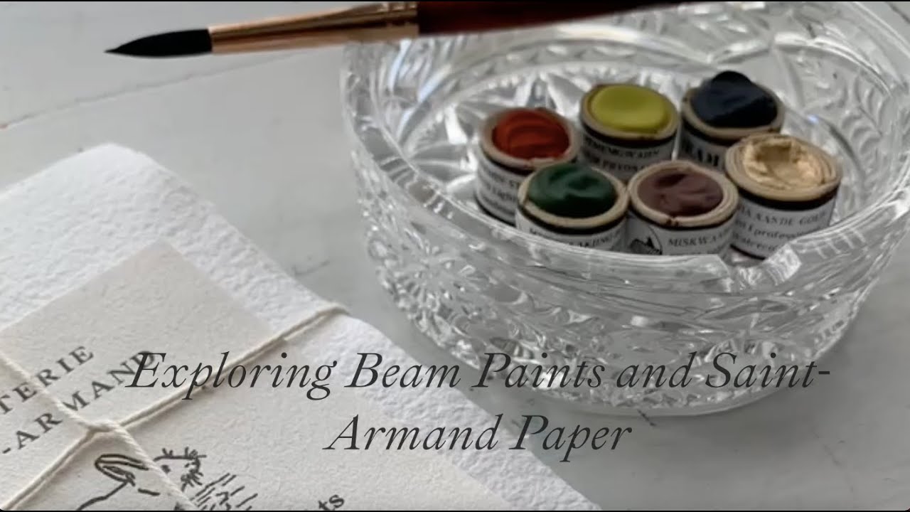 Exploring Beam Paints | Swatching & Color Mixing | Handmade Watercolors