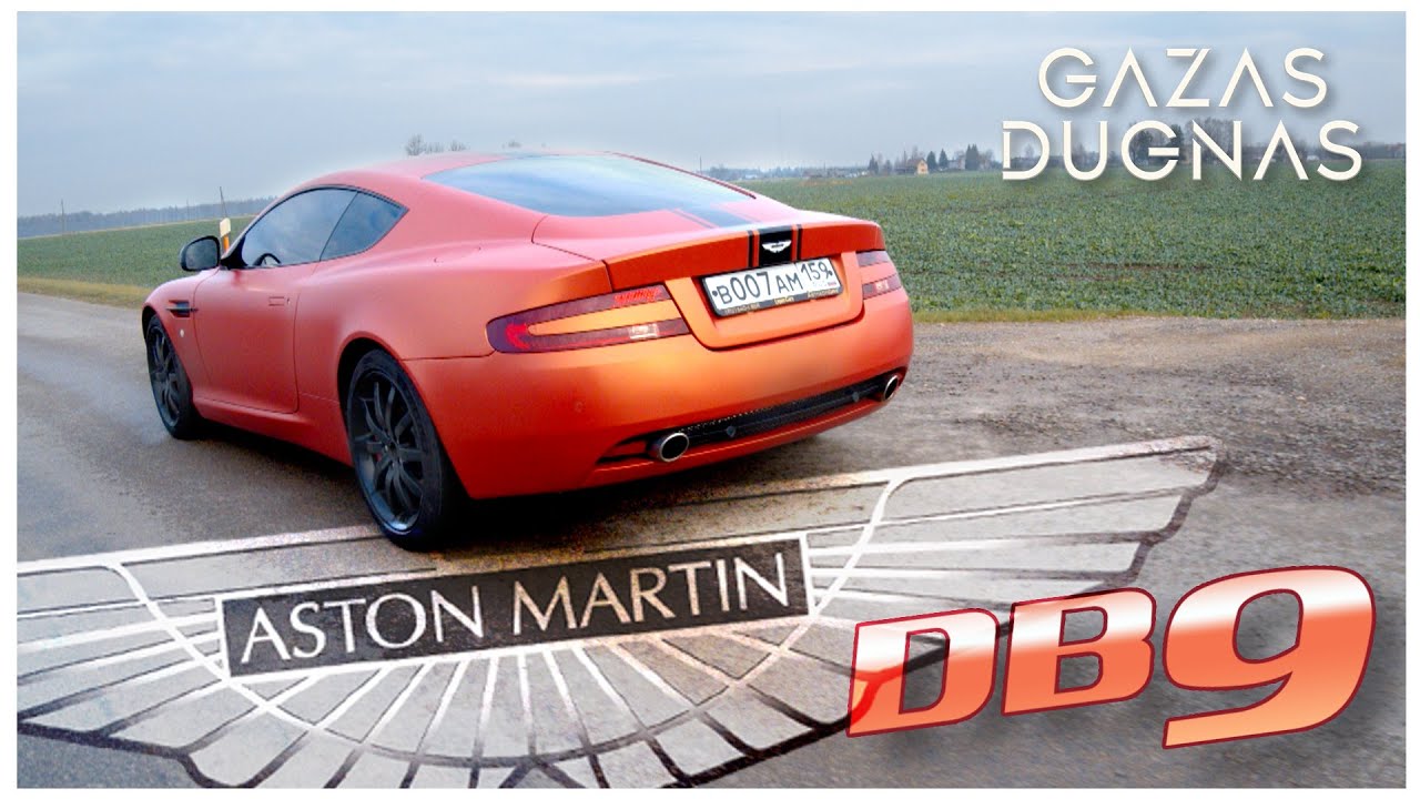 Laiką pralenkęs Aston Martin DB9: kai net nesinori kabinėtis