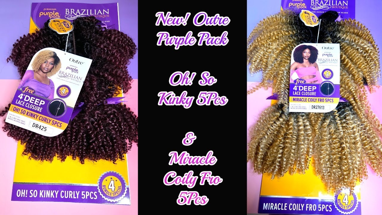 New! Outre Purple Pack 