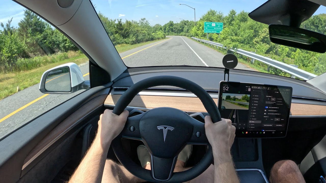 2024 Tesla Model Y Long Range - POV Test Drive