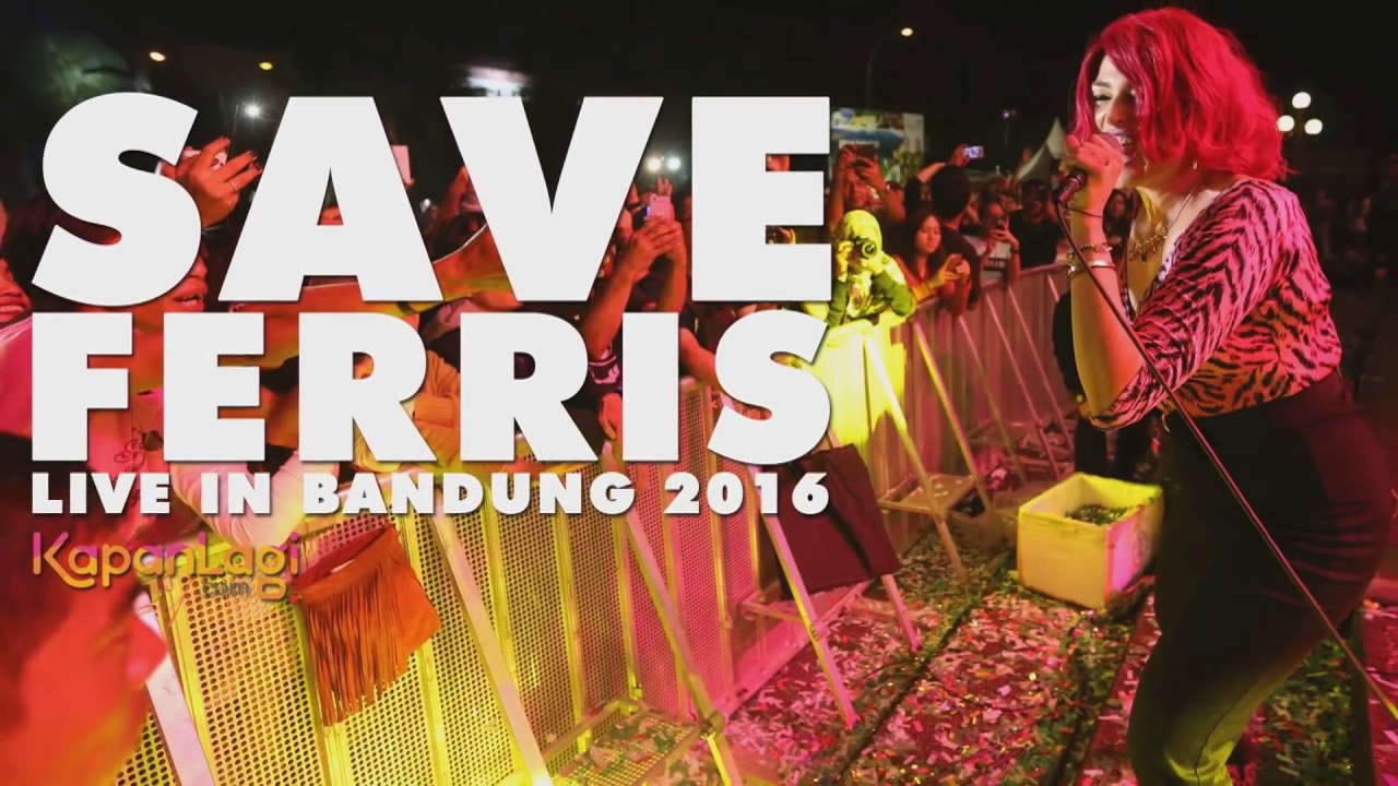 Konser Save Ferris di Bandung - Mari Berdanska 2016