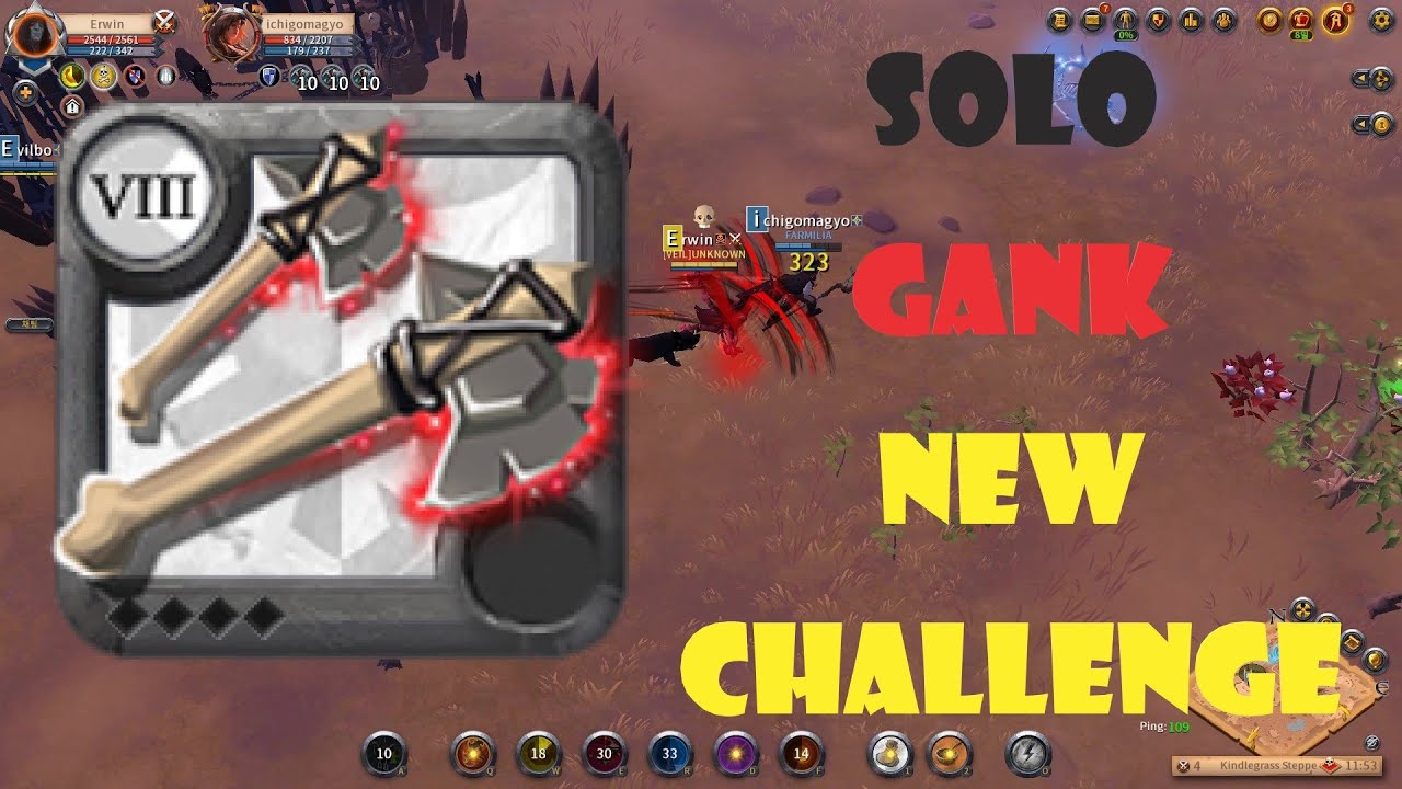 알비온 온라인 East Server : Solo Gank New Challenge