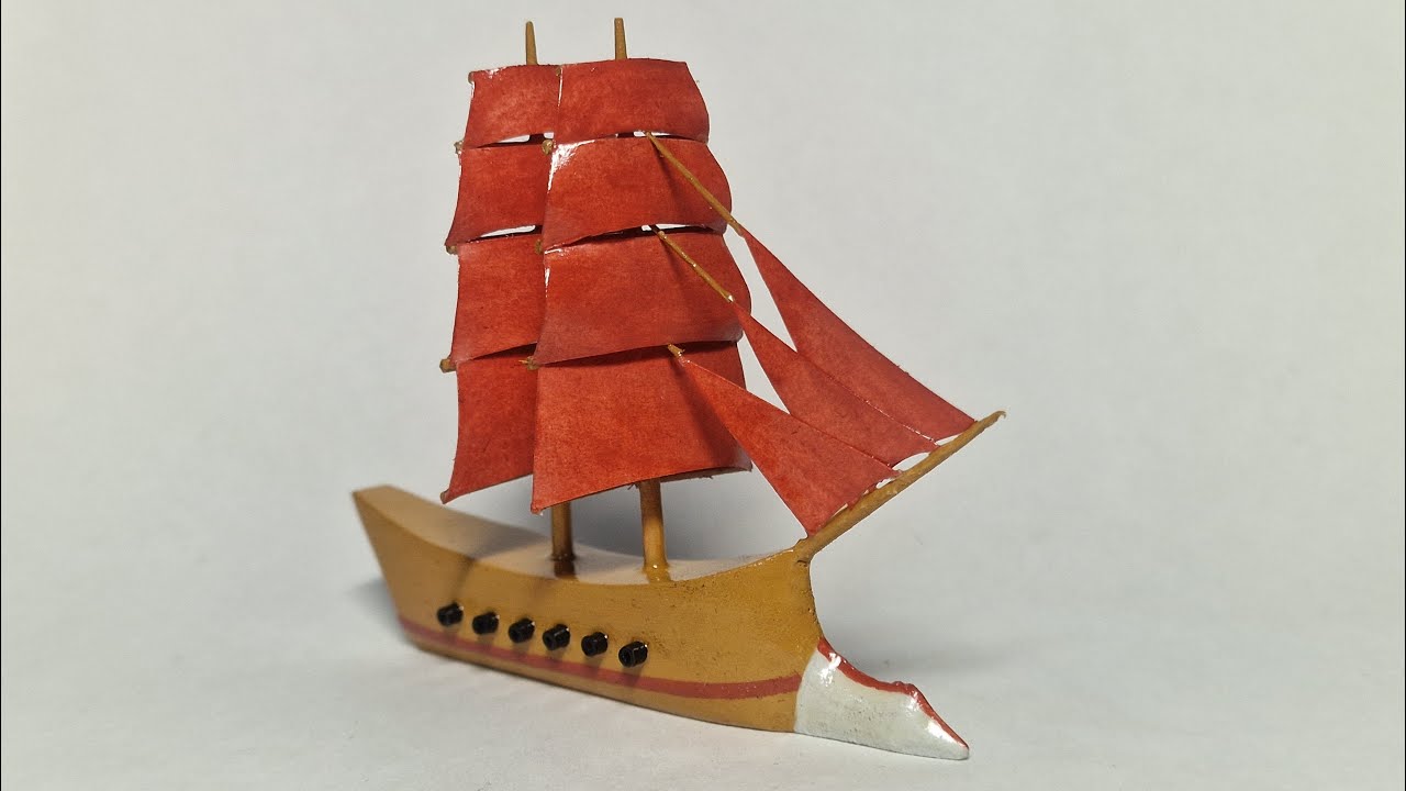 Miniaturowy statek