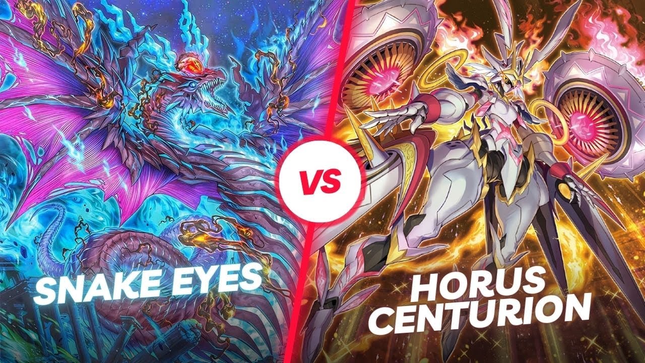 Snake Eyes VS Horus Centurion | Yu-Gi-Oh! Locals Table 1
