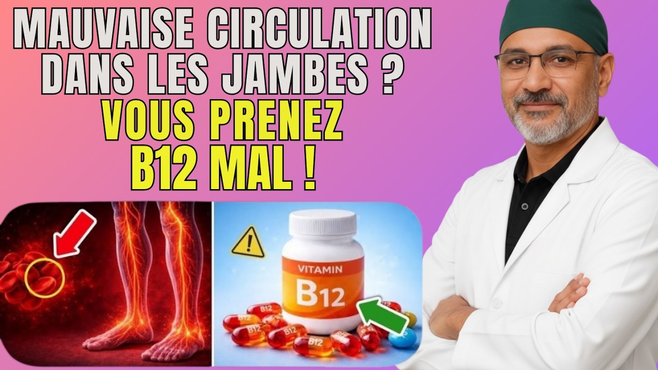 Seniors : vous prenez mal la vitamine B12 (un médecin révèle la vérité)