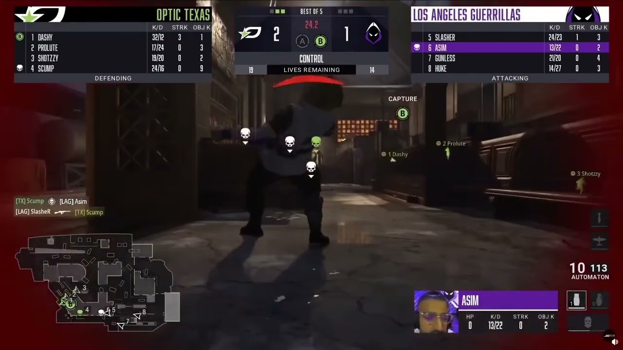 Dashy was going for one handed glides in Vanguard! 🤣