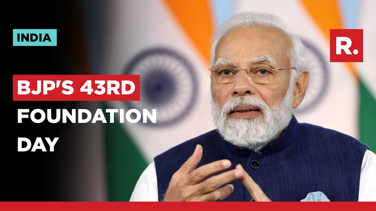 PM Modi to address party workers on BJP's 43rd foundation day