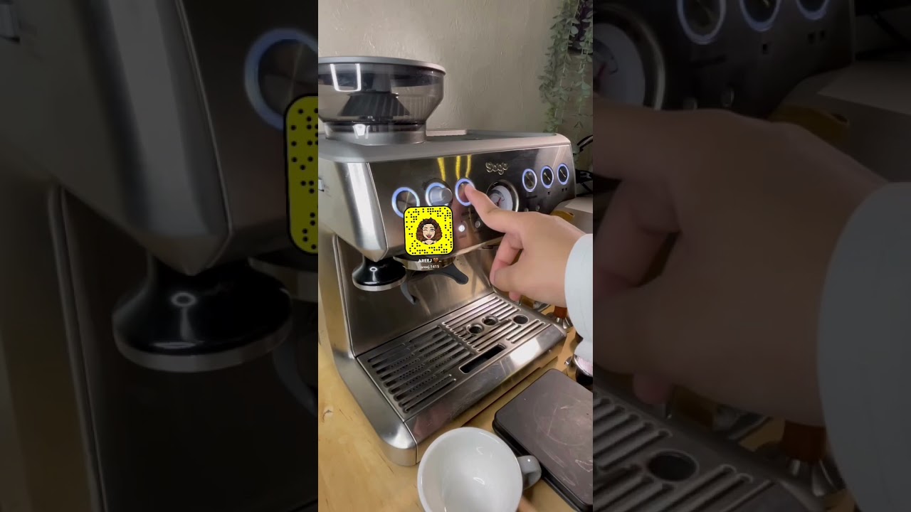 شرح مفصل لماكينة سيج / بريفيل باريستا اكسبرس ( برمجة - تعديل طاحونه داخليه - استخلاص - تبخير )