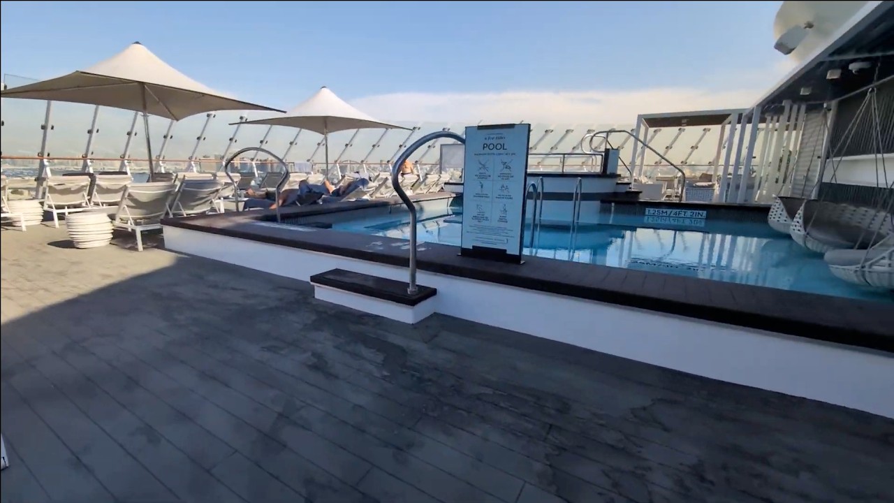 Celebrity Edge Suite Sundeck Walkthrough Tour