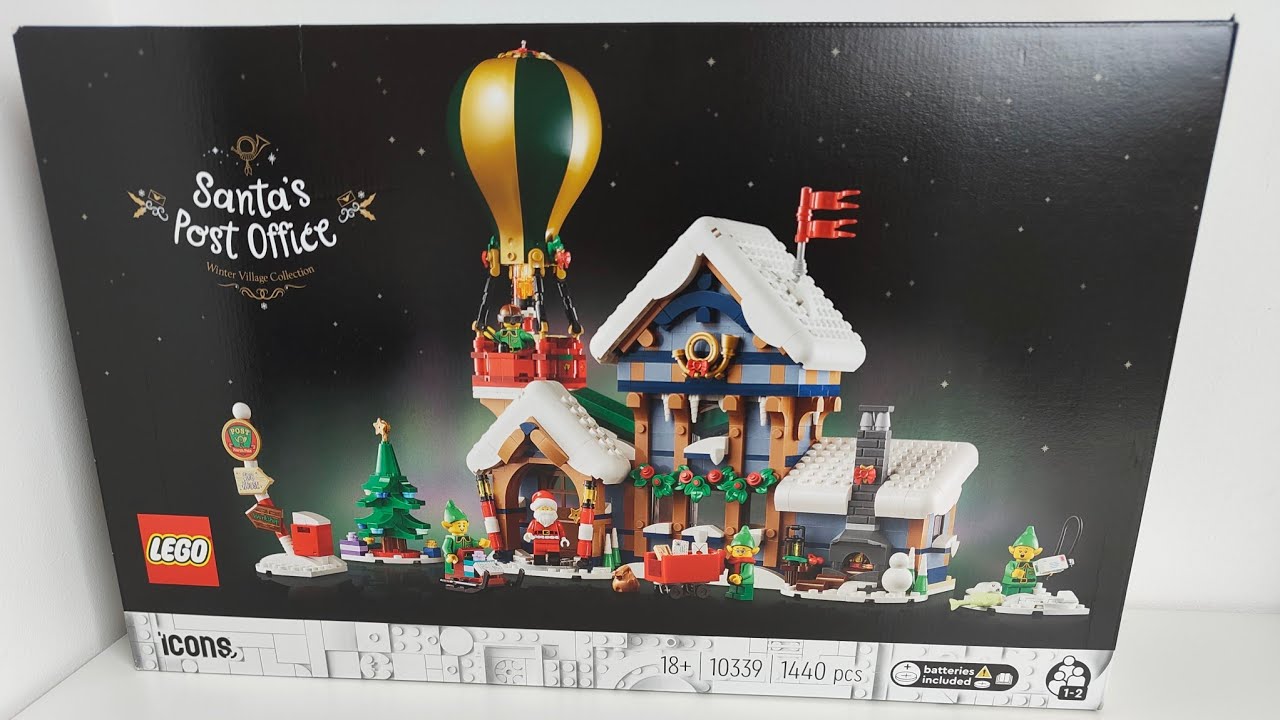 Lego icons 10339 Santa's post office | speed build
