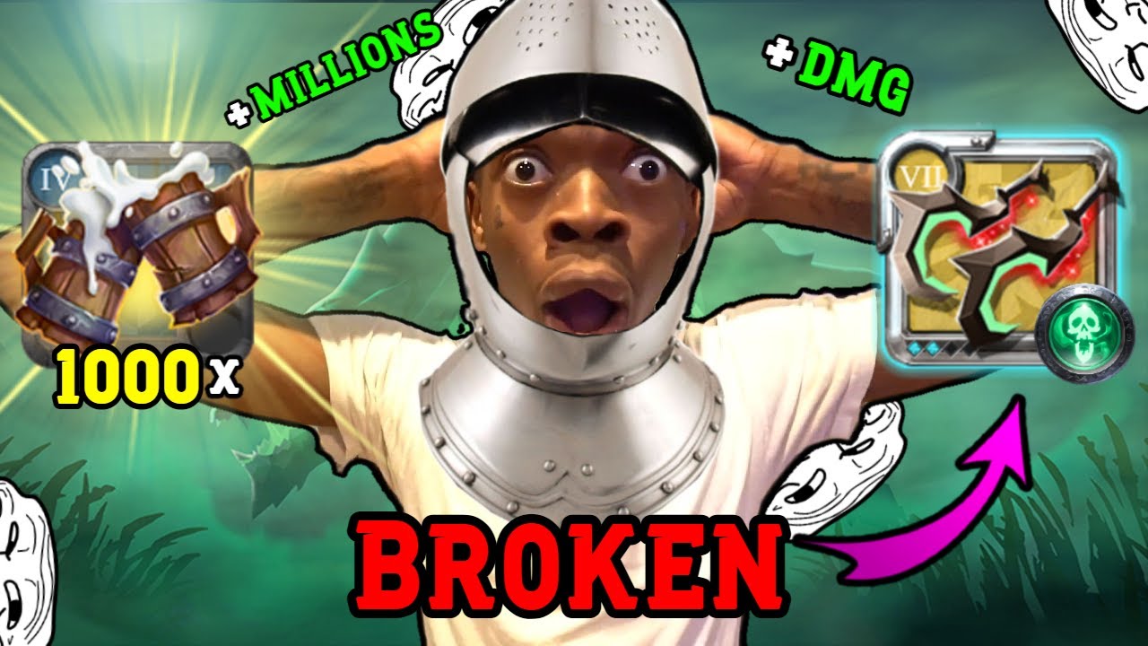 Deathgivers Are Broken || Solo Open World PvP || Albion Online
